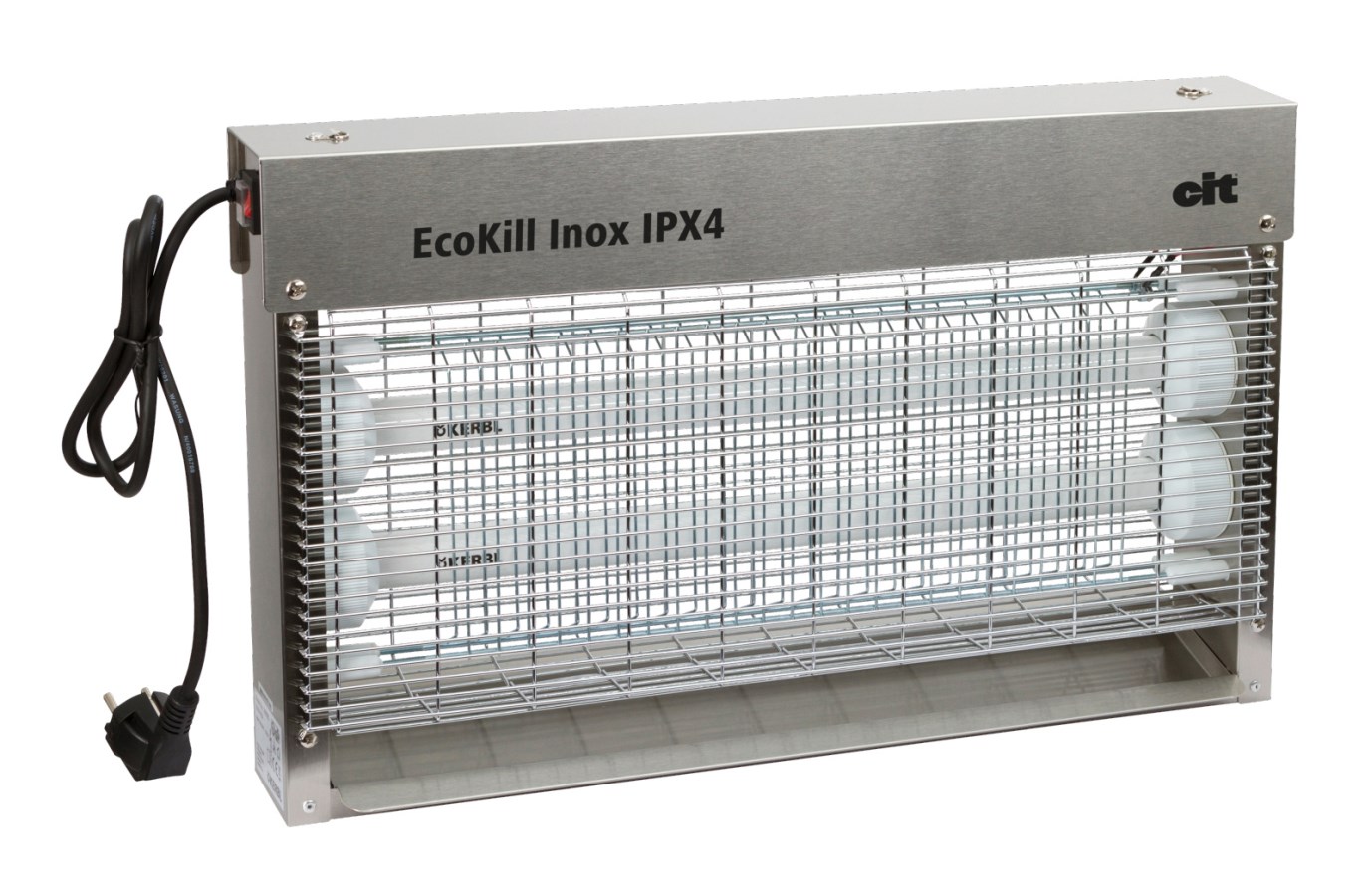 Cit EcoKill Inox vliegenkast IPX4 (2 x 15 W)