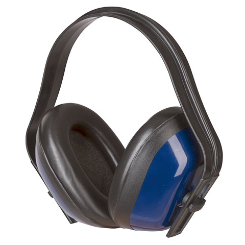 Gehoorkap Basic, blauw, SNR 25 dB