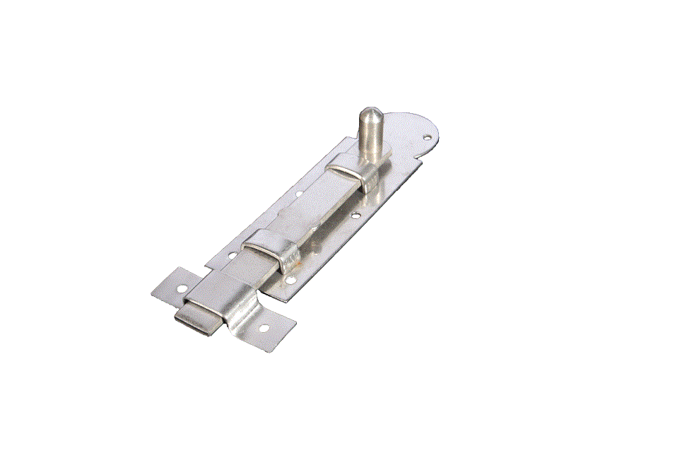 Schuifje vlak 100 mm RVS